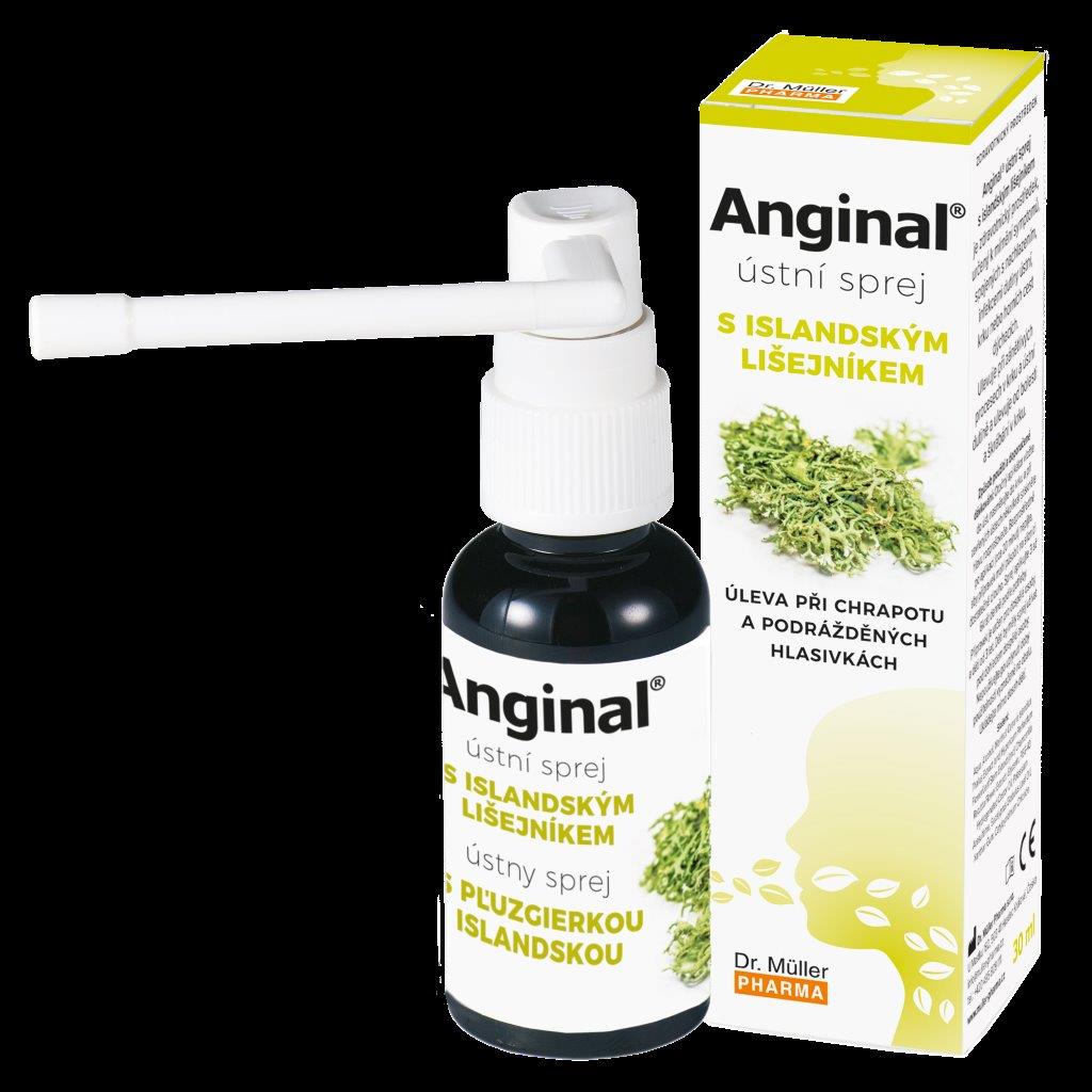 Ангинал MEDICINES Anginal oral spray with Icelandic moss 30ml