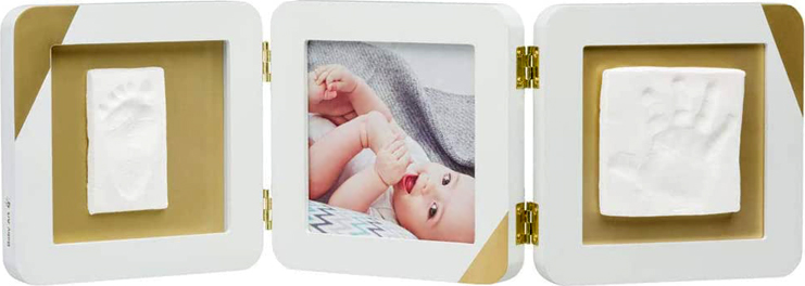 Беби FOR KIDS Baby Art Gold Dipped Double Frame