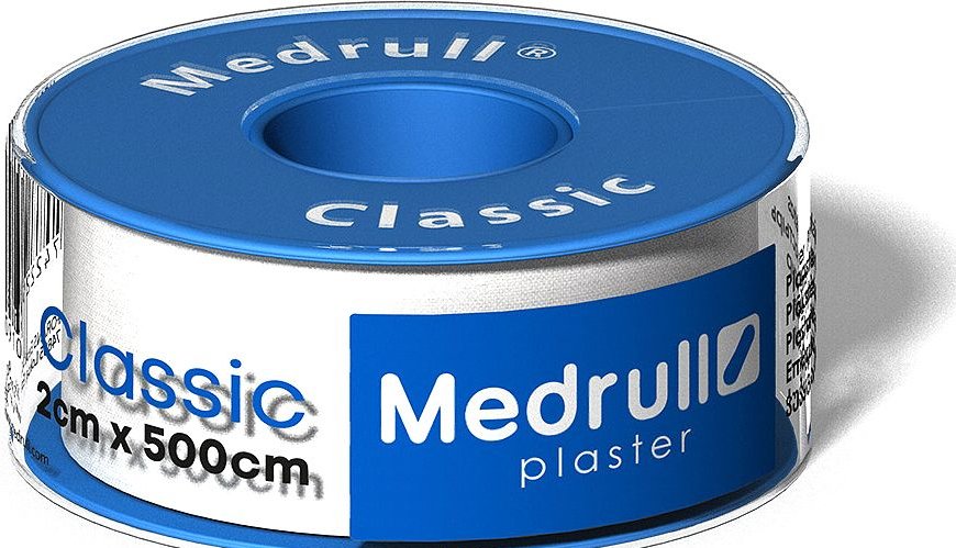 Лейкопластырь MEDICAL SUPPLIES Adhesive plaster 2cm x 250cm classic fabric base Medrull