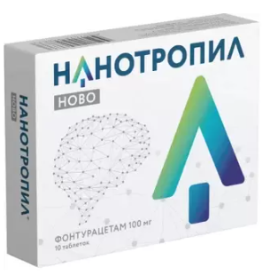 Нанотропил MEDICINES Nanotropil Novo tablets 100mg x 10