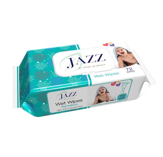 Зета CARE PRODUCTS Zeta baby antibacterial wet wipes 72pcs