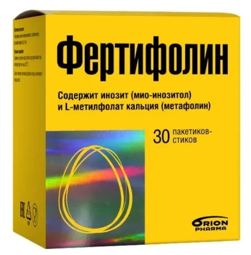 Фертифолин MEDICINES Fertifolin sachet 1g/100mcg x 30