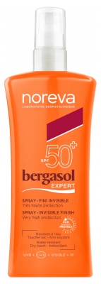 Норева CARE PRODUCTS Noreva Bergasol expert spray invisible finish SPF50+ 125ml