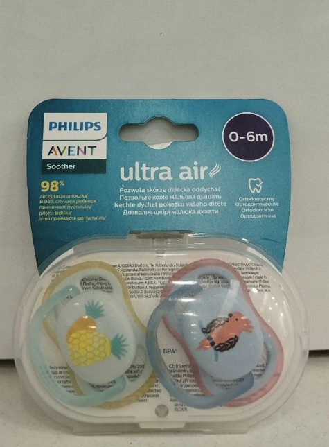 Авент FOR KIDS Avent silicone soothers 0-6 months #085/12