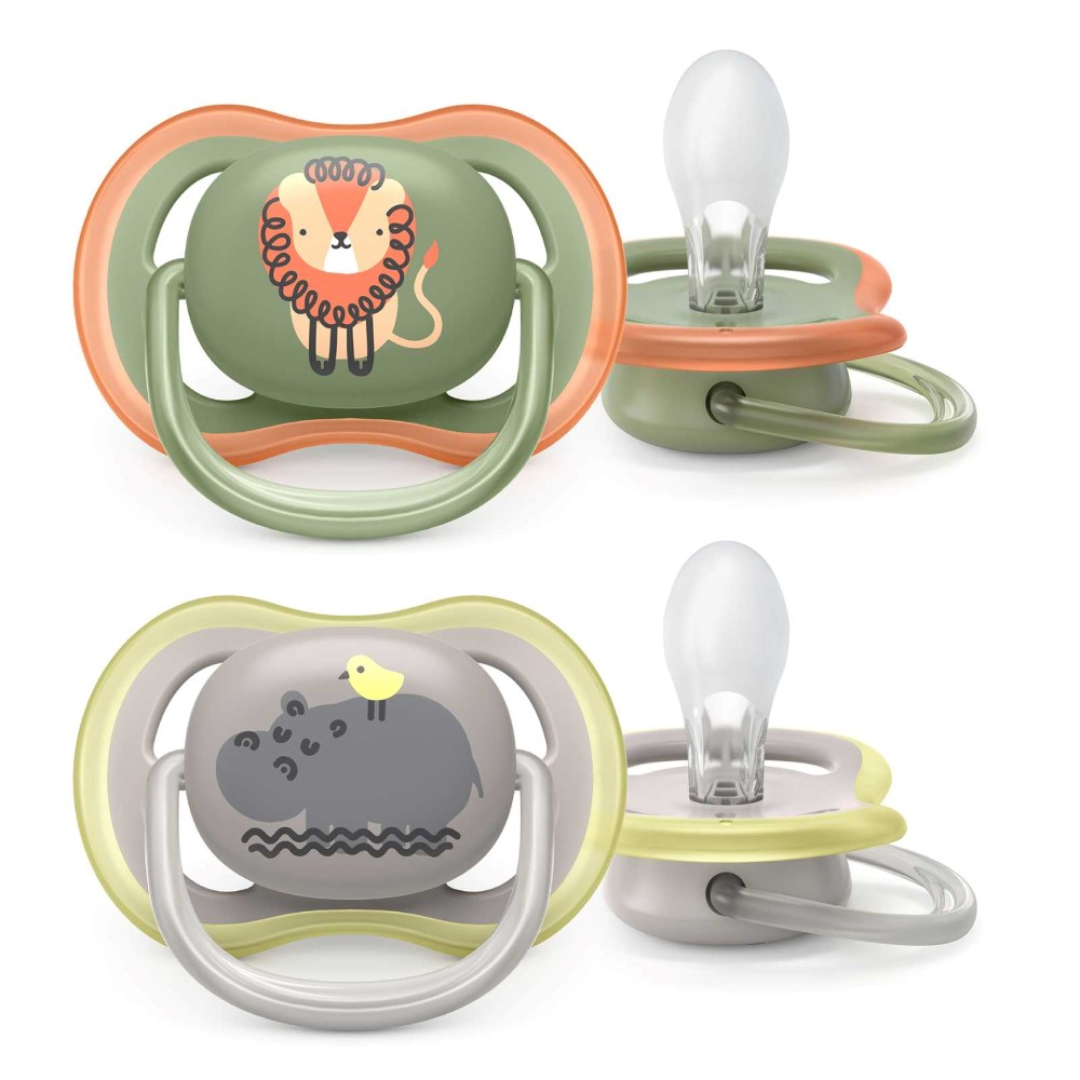 Авент FOR KIDS Avent silicone soothers 6-18 months #085/17