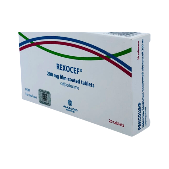 Рексоцеф MEDICINES Rexocef tablets 200mg x 20