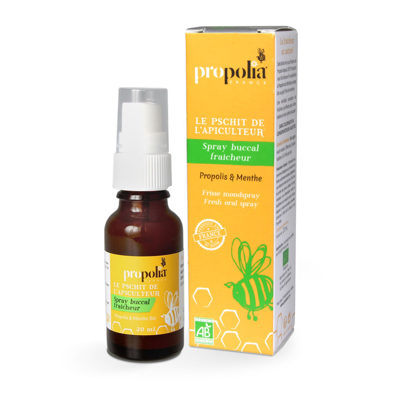 Прополиа MEDICINES Propolia oral spray with mint and propolis 20ml