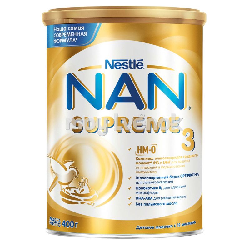 НАН FOR KIDS NAN Supreme 3 from 12 months, 400g