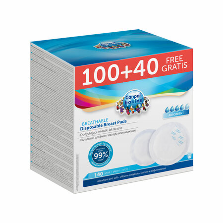 Канпол FOR KIDS Canpol liners for lactation bra 140pc 4028