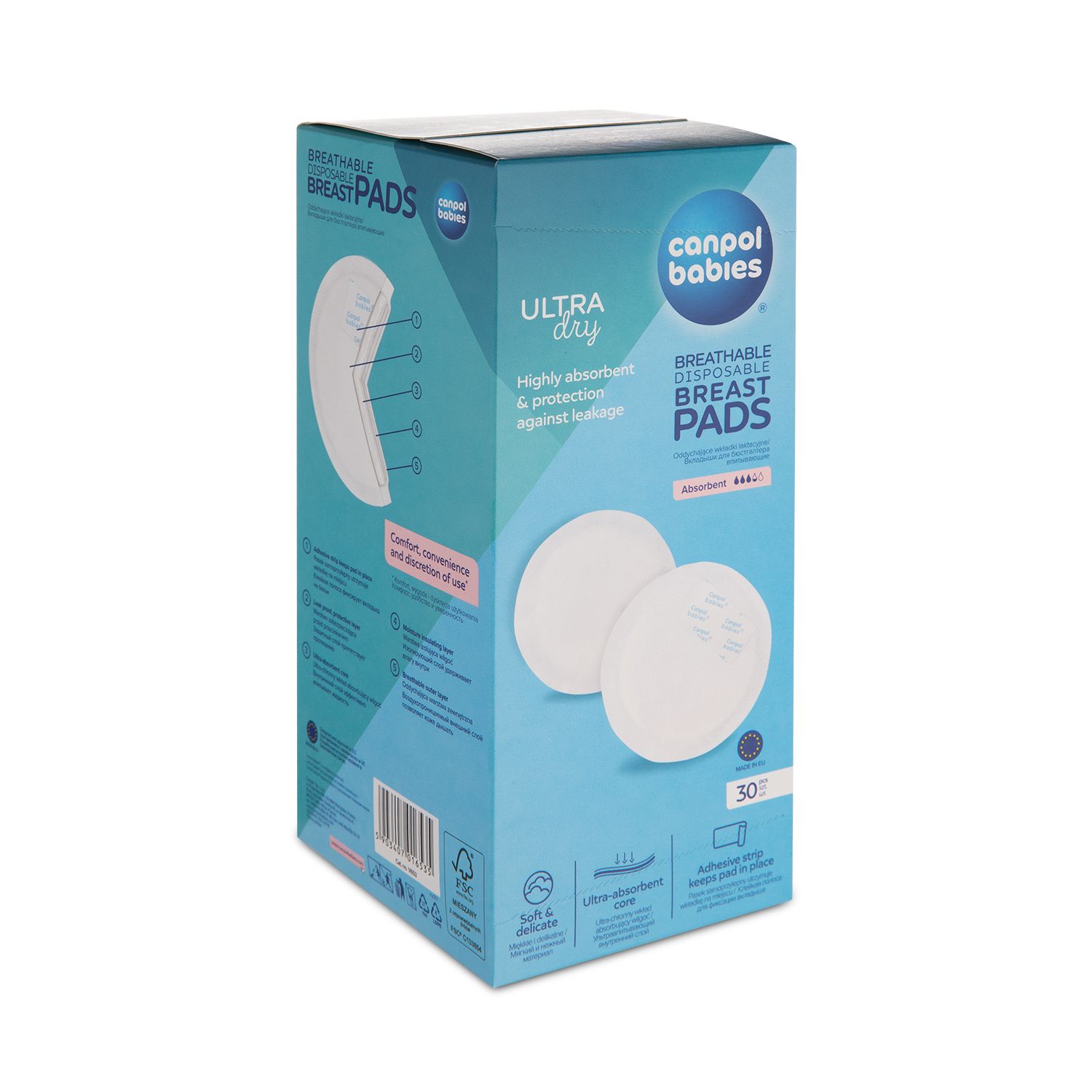 Канпол FOR KIDS Canpol liners for lactation bra 30pc 4005