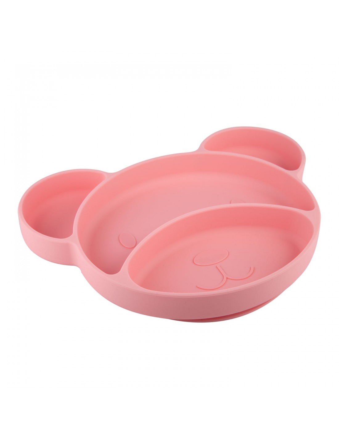 Канпол FOR KIDS Canpol babies Silicone Suction Trigeminal Plate BEAR pink, 4350