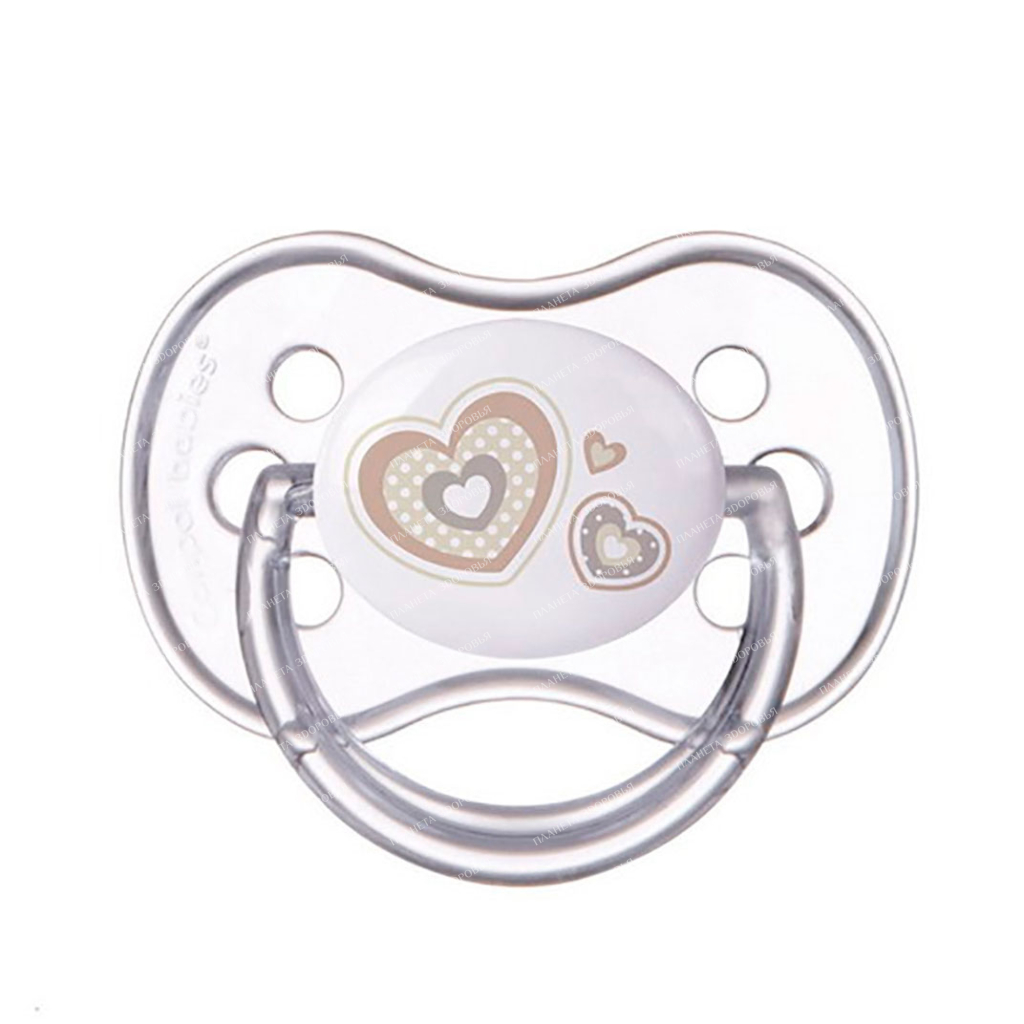 Канпол FOR KIDS Canpol Round latex pacifier. 0-6 months 4034