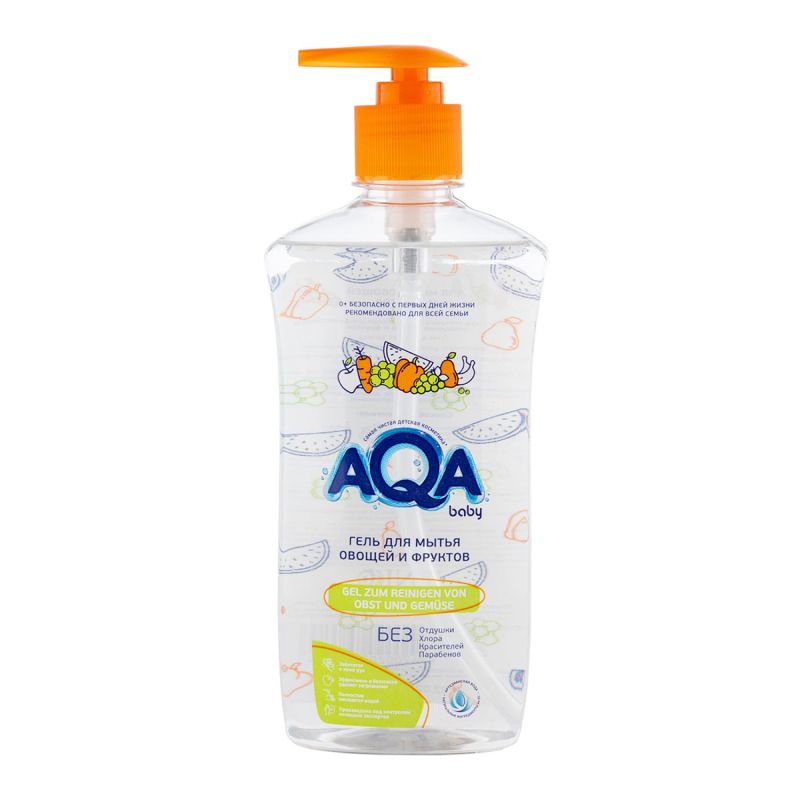 Ака FOR KIDS AQA Baby gel for washing fruits and vegetables 500ml