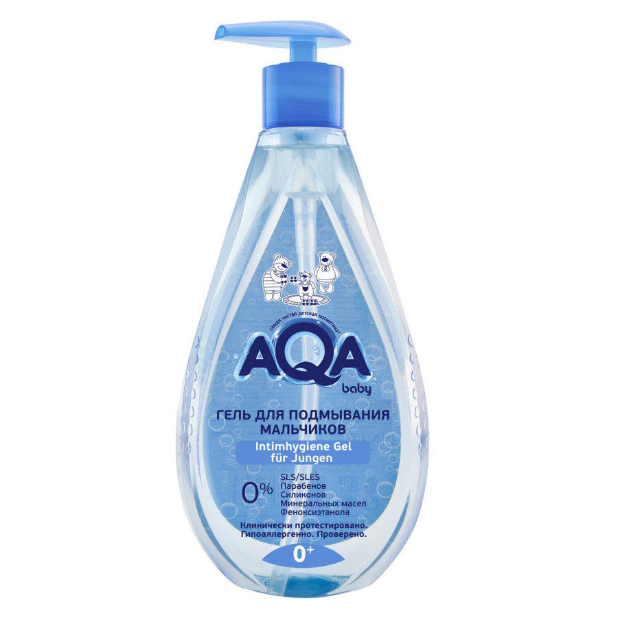 Ака FOR KIDS Aqa Baby washing gel for boys 250ml