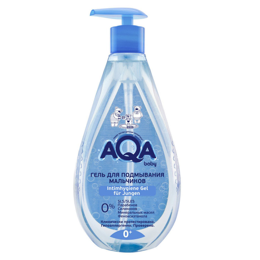 Ака FOR KIDS Aqa Baby washing gel for boys 400ml