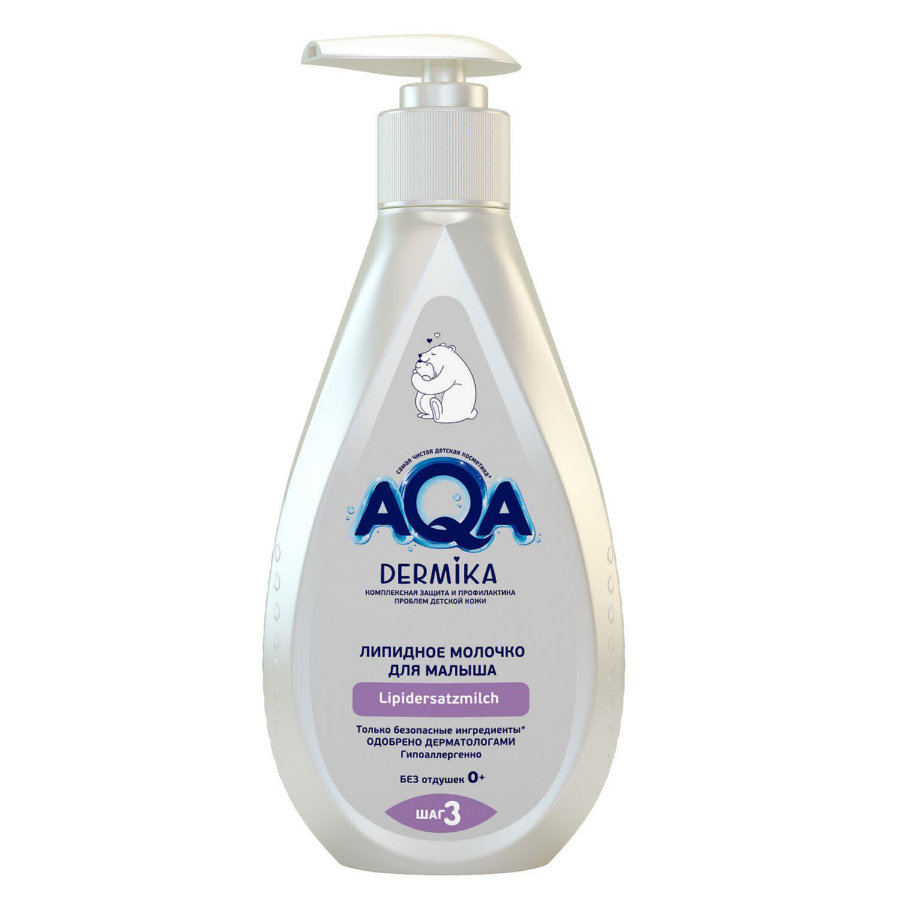 Ака FOR KIDS AQA Dermica. Lipid milk for baby, 250ml 4159