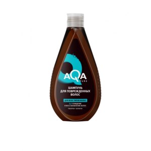 Ака CARE PRODUCTS Aqa Pure shampoo for damaged hair 400ml