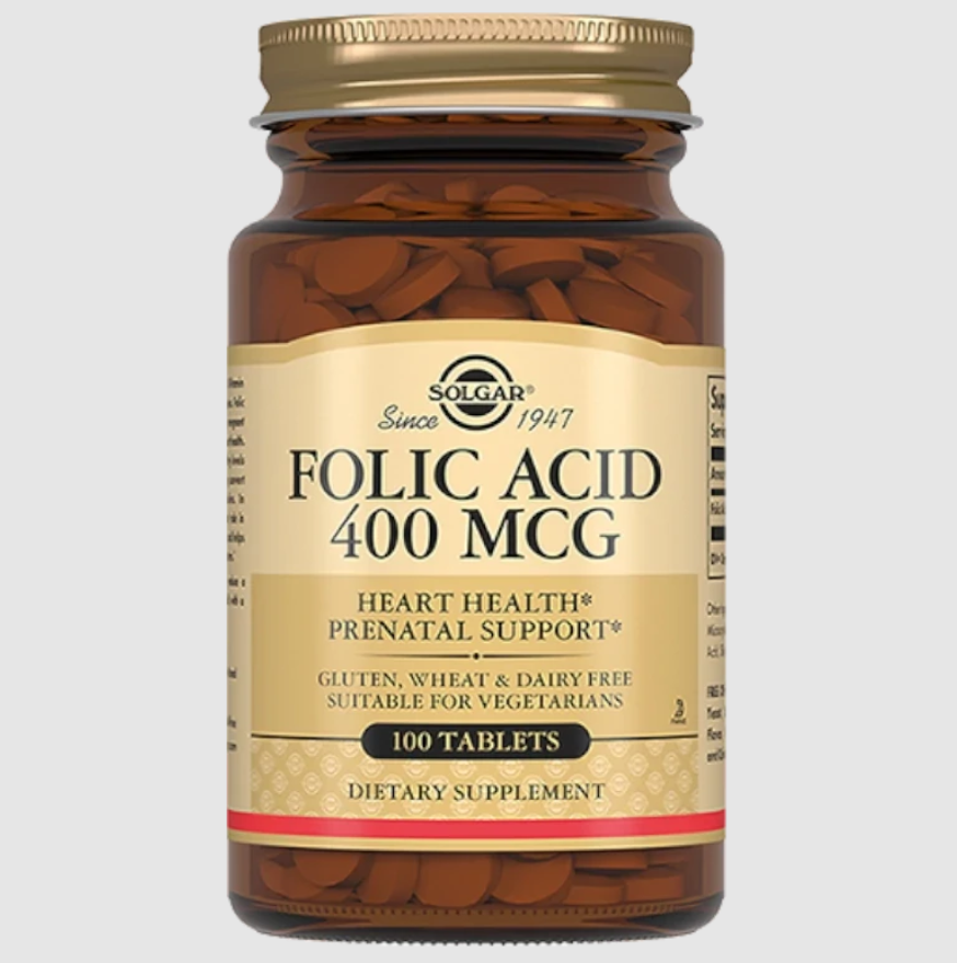 Фолиевая MEDICINES Folic acid 400 mg tab 100 solgar