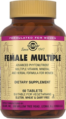 Комплекс MEDICINES Multivitamins and minerals complex for women tablets x 60 Solgar