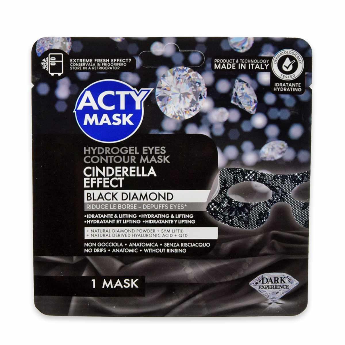 Акти CARE PRODUCTS Acty Mask hydrogel mask around eyes with black diamond