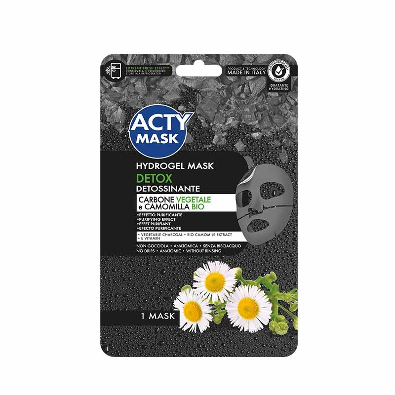 Акти CARE PRODUCTS Acty Mask hydrogel mask for face with natural coal