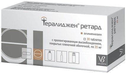 Тералиджен MEDICINES Teraligen retard tablets 20mg x 30