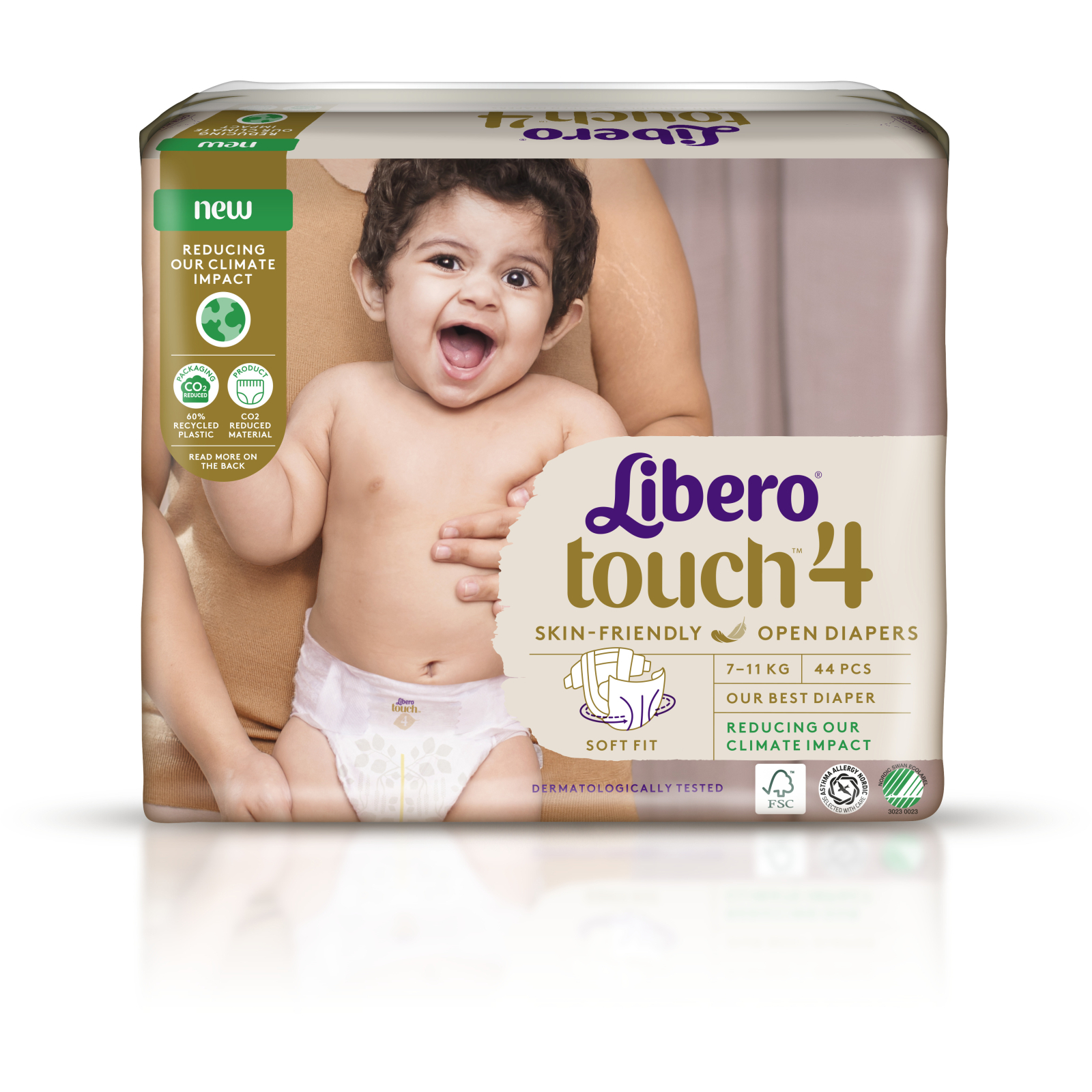 Либеро FOR KIDS Libero diapers Touch #4 7-11kg N44 (79007)