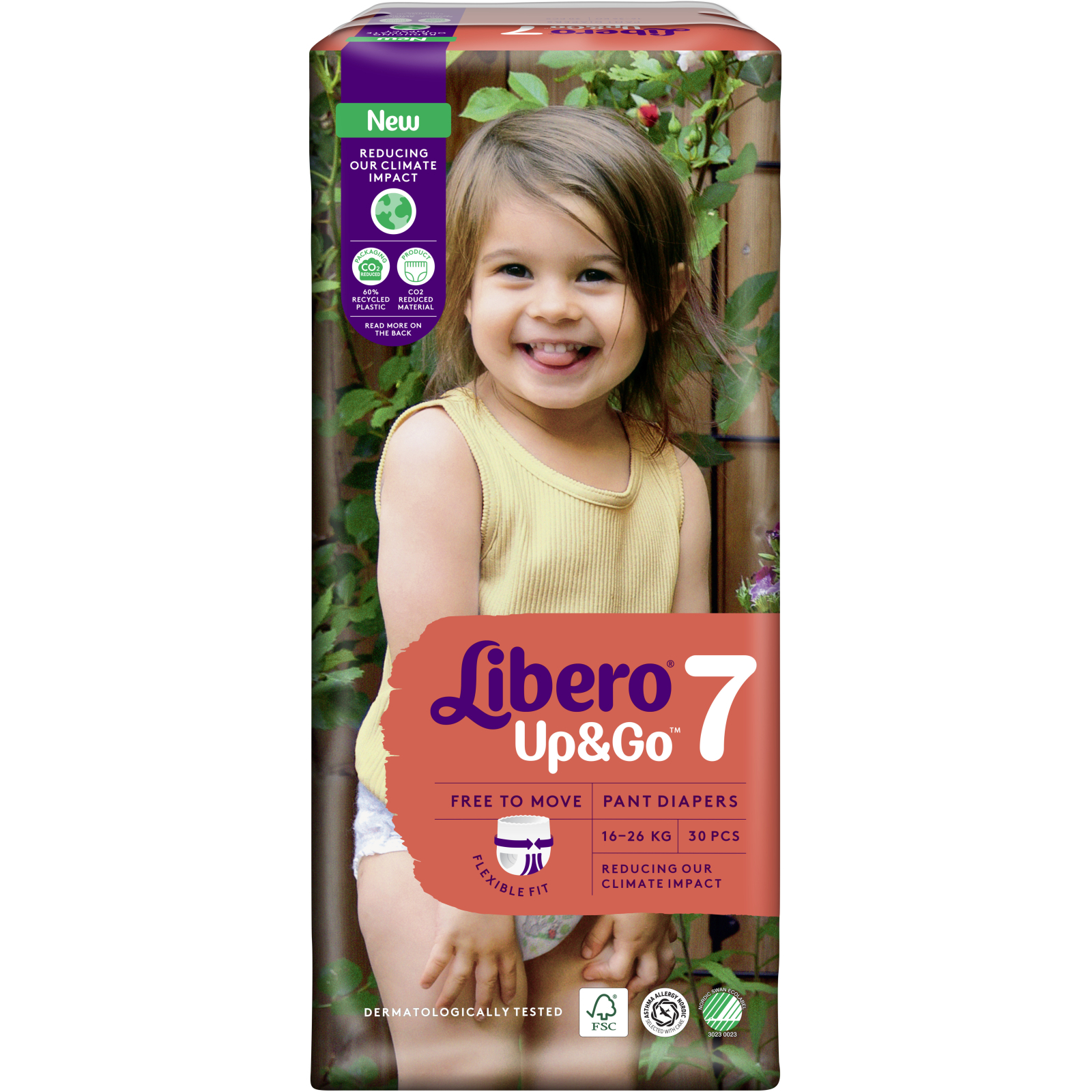 Либеро FOR KIDS Libero UP&GO diaper panties #7 16-26kg 30pcs