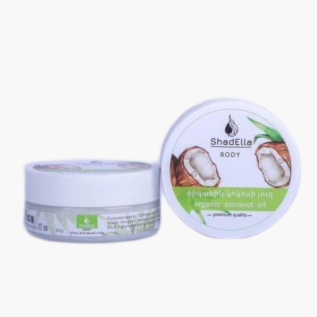 Кокосовое CARE PRODUCTS Coconut oil 150ml Shadella