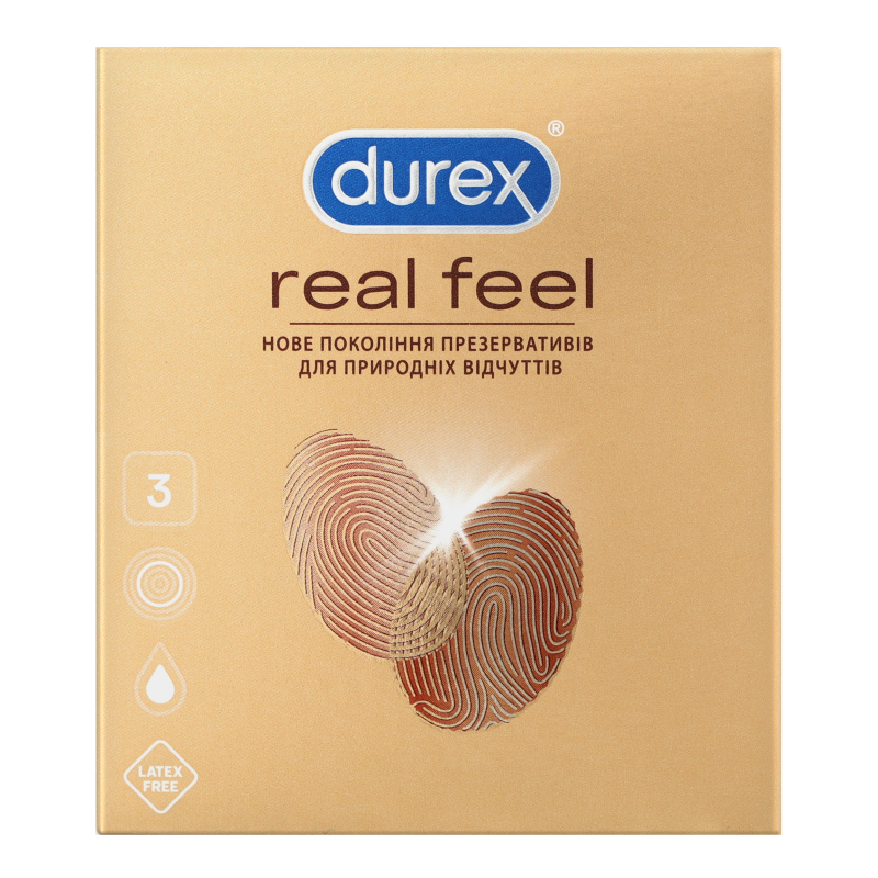 Дюрекс MEDICAL SUPPLIES Durex Real Feel condoms N3