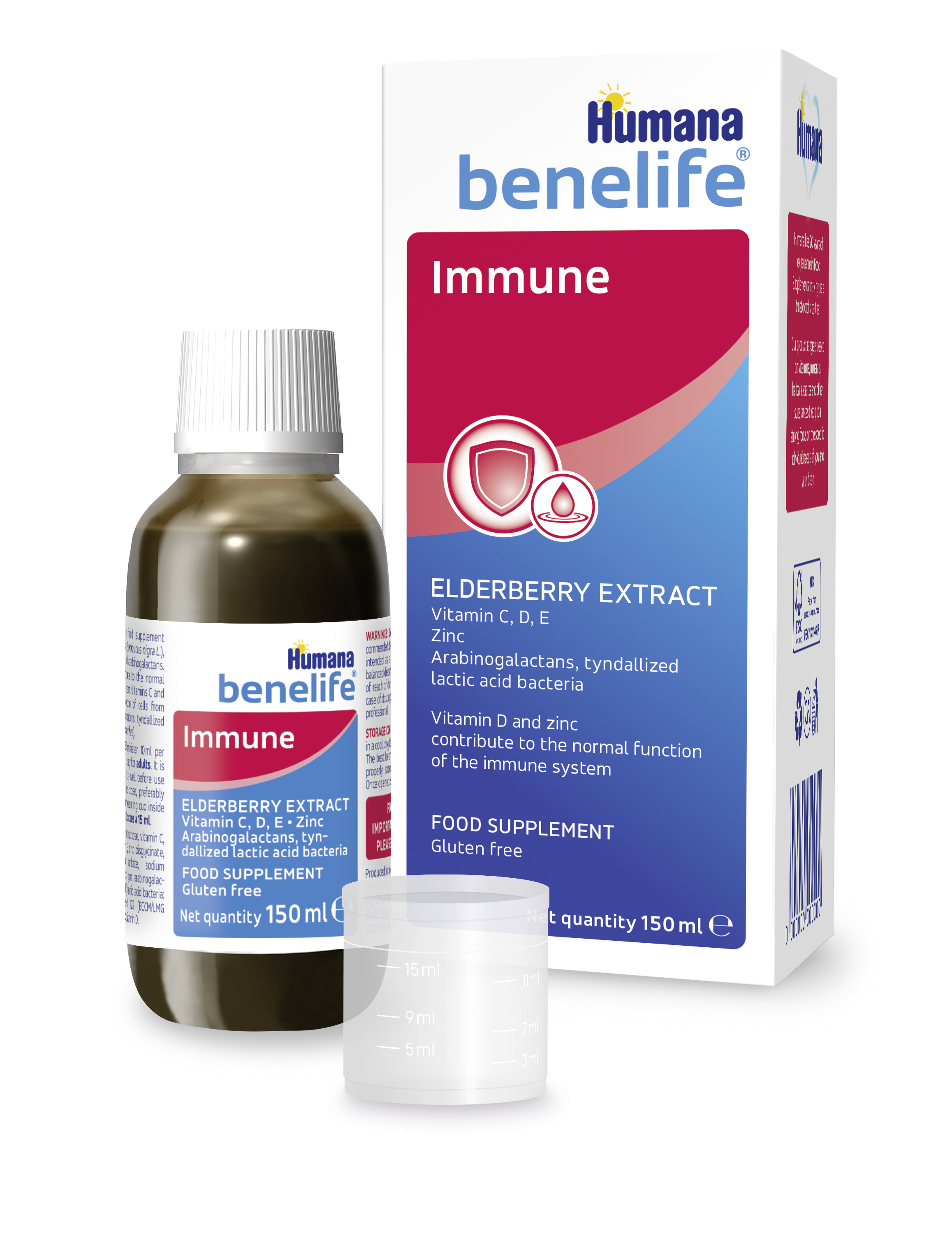 Хумана MEDICINES Humana Benelife Immune 20ml