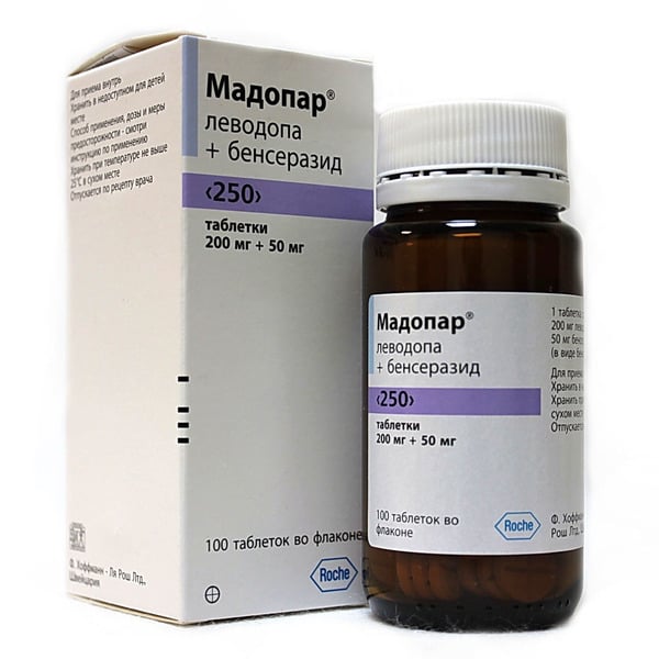 Мадопар MEDICINES Madopar capsules 250mg x 30