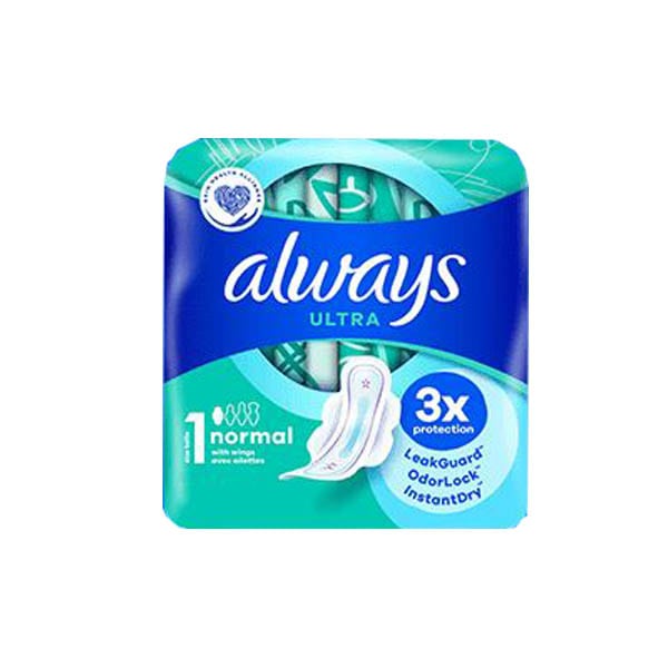 Олвейс CARE PRODUCTS Always ultra normal pads N1 9pcs