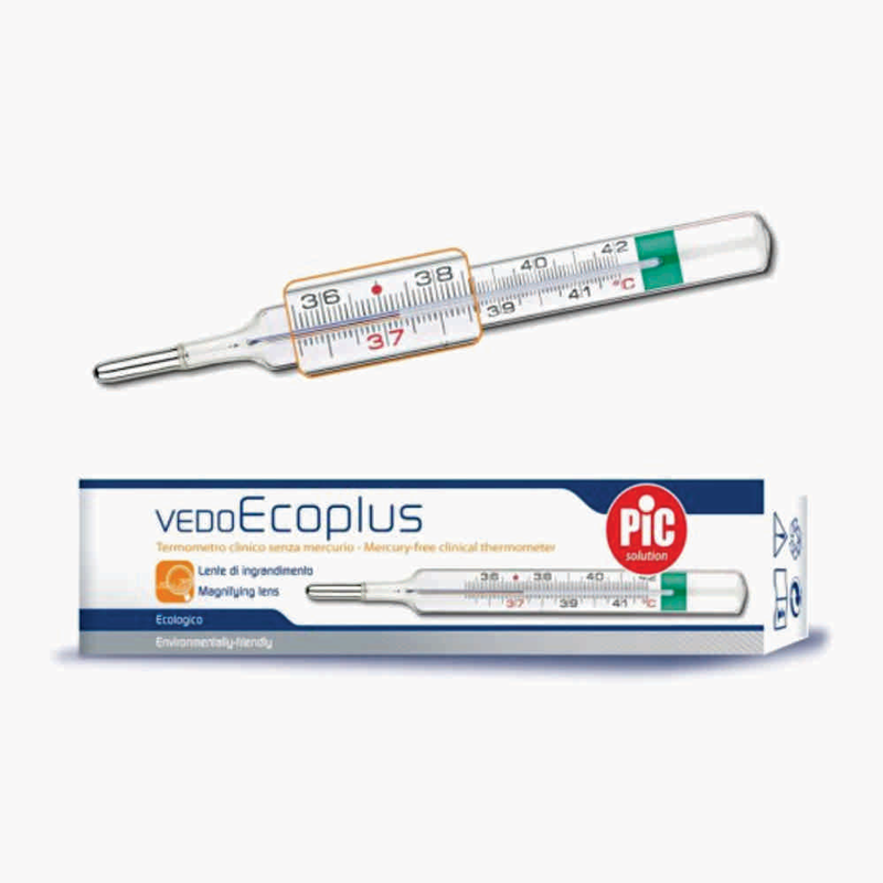 Термометр MEDICAL SUPPLIES Medical thermometer in a case, gallium vedo Eco plus