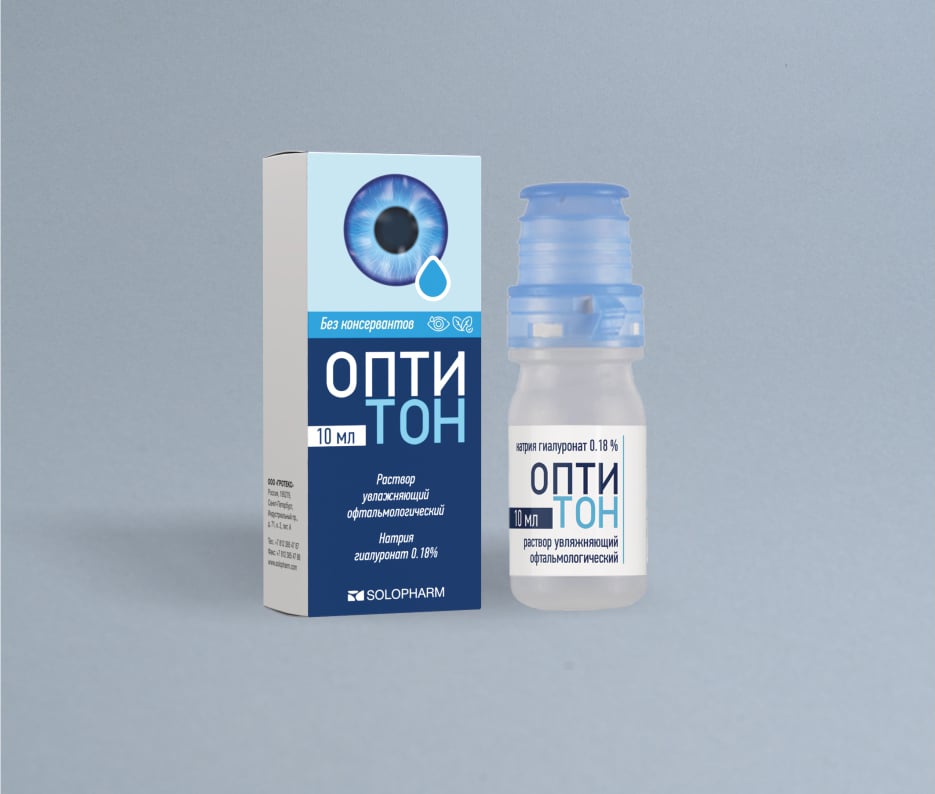 Оптитон MEDICINES Optiton eye drops 0,18% 10ml