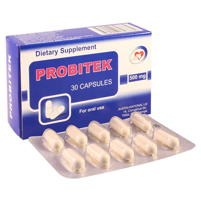 Пробитек MEDICINES Probitek caps. 500mg x30