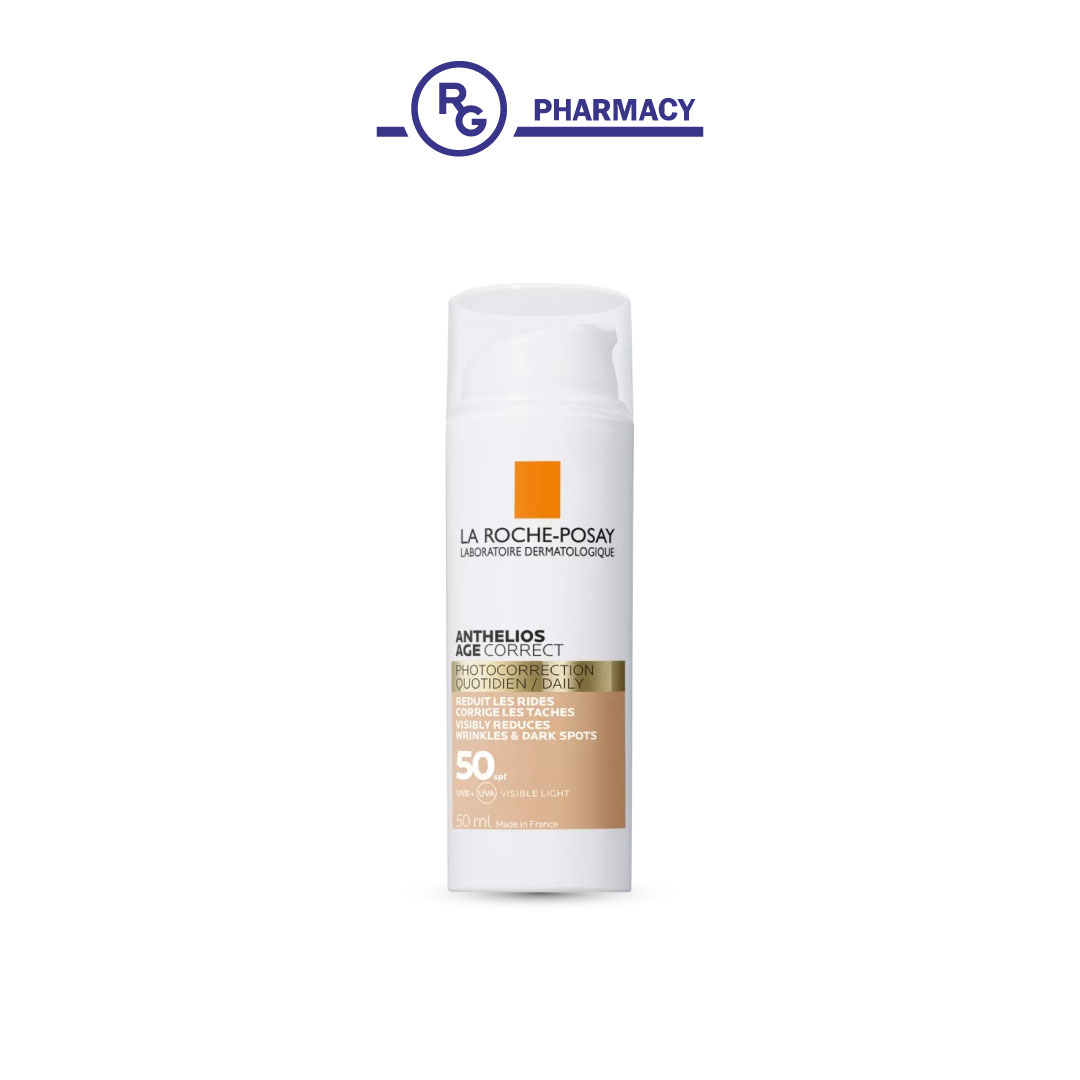 Лярош CARE PRODUCTS La Roche-Posay anthelios age correct SPF50 cream against wrinkles and dark spots 50ml