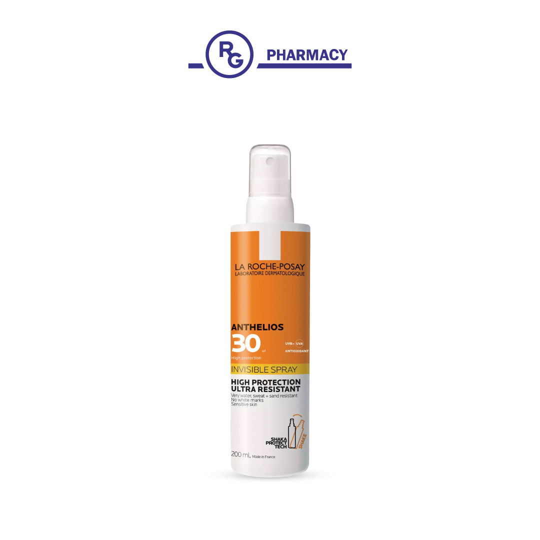 Лярош CARE PRODUCTS La Roche-Posay sunscreen SPF30+ invisible spray for face and body 200ml