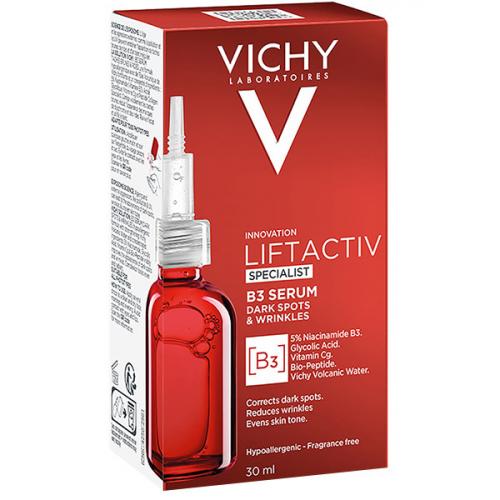 Виши CARE PRODUCTS Vichy Liftactiv Specialist Serum with vitamin B3 against pigmentation and wrinkles 30ml #4905