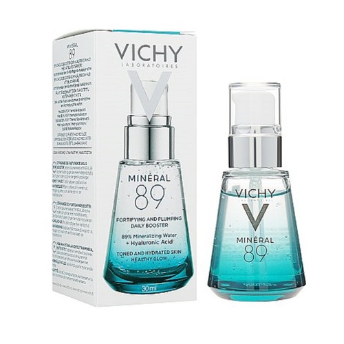 Виши CARE PRODUCTS Vichy Mineral 89 gel-booster, improves elasticity and moisturizes the skin of the face 30ml #4516