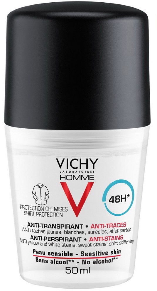 Виши CARE PRODUCTS Vichy OM deodorant-antiperspirant stain protection 48h 50ml #5750