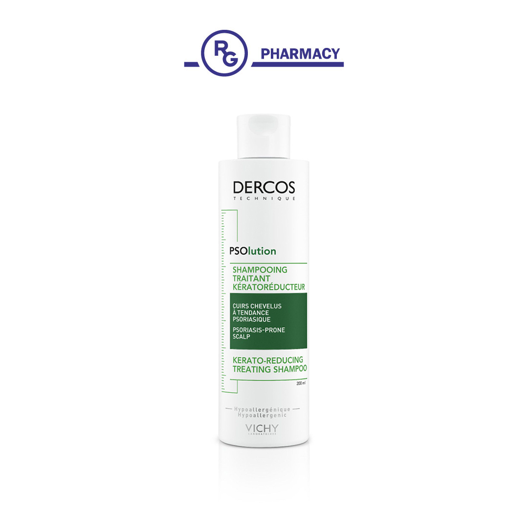 Виши CARE PRODUCTS Vichy Dercos PSOlution kerato-reducing treating shampoo for psoriasis prone scalp 200ml 7222