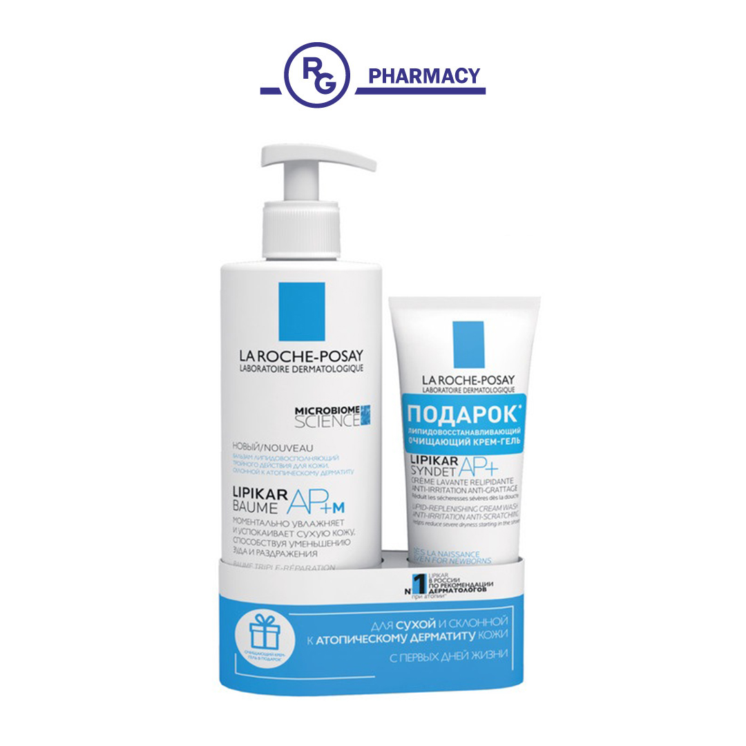 Лярош CARE PRODUCTS La Roche-Posay Lipikar set AP+ balm 400ml + AP+ syndet 100ml