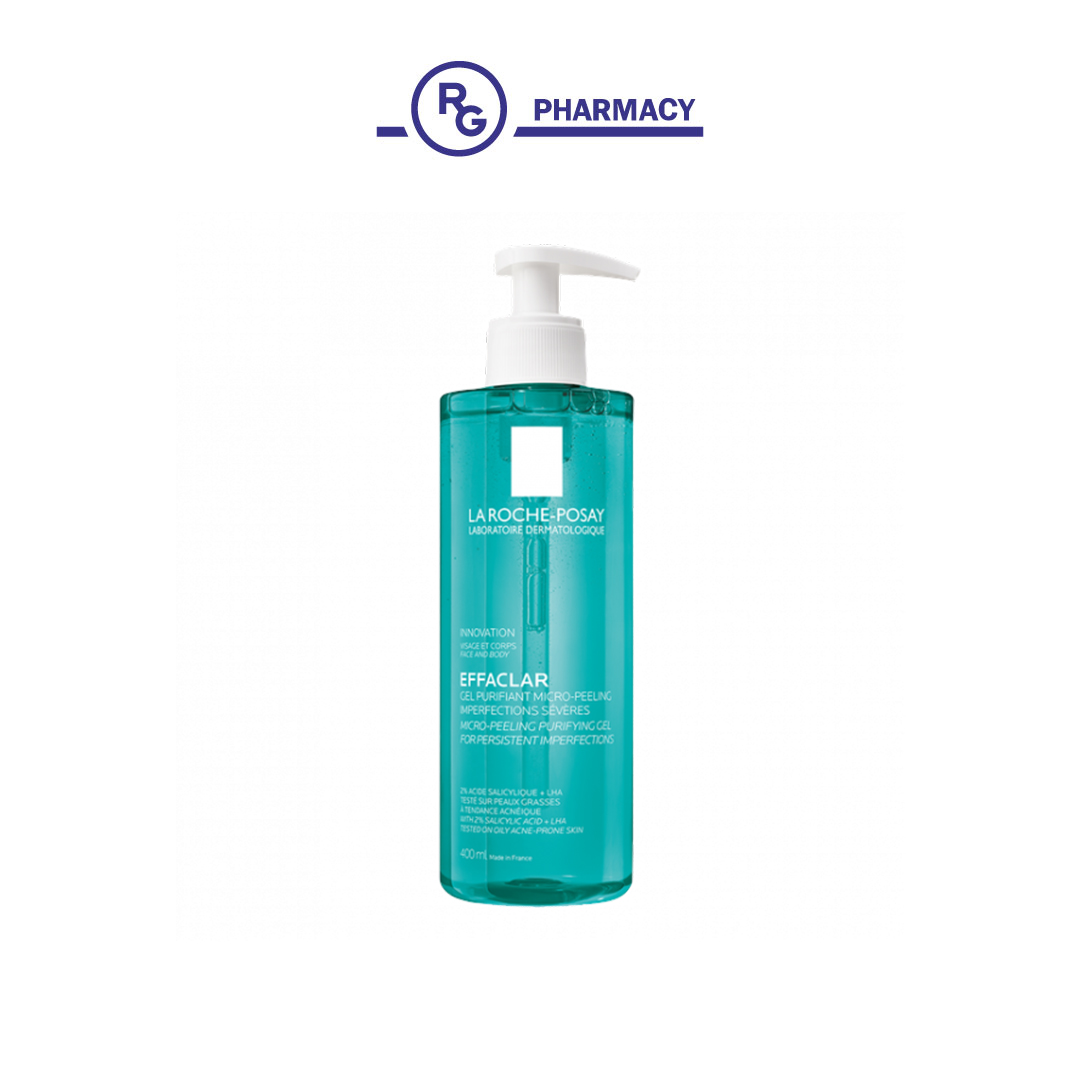 Лярош CARE PRODUCTS La Roche-Posay Effaclar micro-exfoliating cleansing gel for face and body 400ml