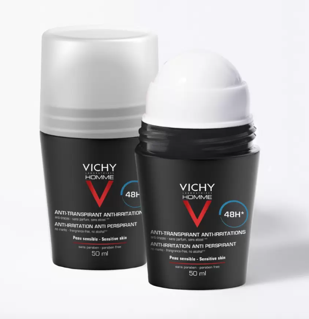 Виши CARE PRODUCTS Vichy OM deodorant-antiperspirant for sensitive skin 48h 2*50ml #0657