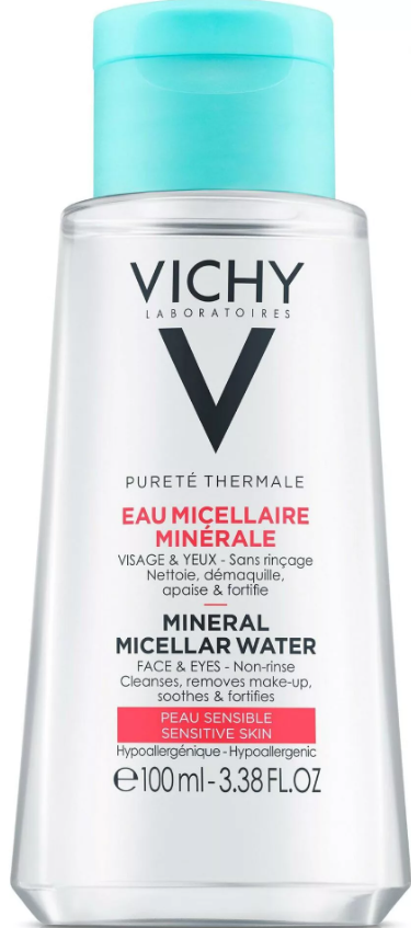 Виши CARE PRODUCTS Vichy Purte Thermal Micellar water with minerals for sensitive skin 100ml #4997