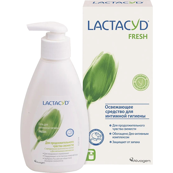 Лактацид MEDICINES Lactacyd Fresh gel 200ml