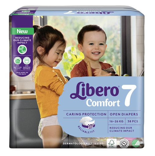 Либеро FOR KIDS Libero diapers #7 (16-26kg) N38 (84026)