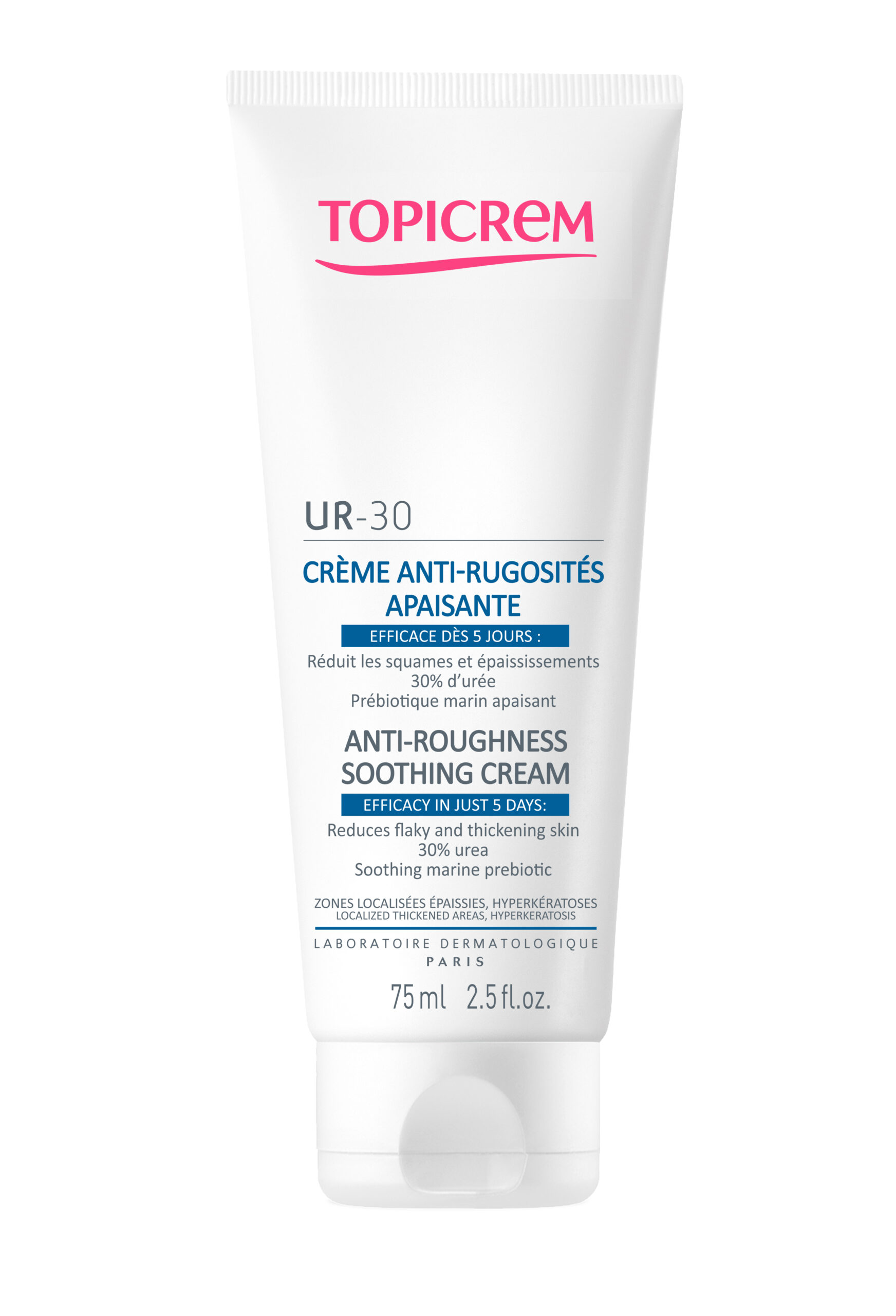 Топикрем CARE PRODUCTS Topicrem soothing UR-30 cream for rough skin 75ml