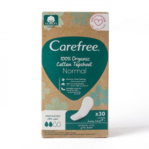 Кейфри CARE PRODUCTS Кейфри ежедневные прокладки organic cotton normal, 30шт